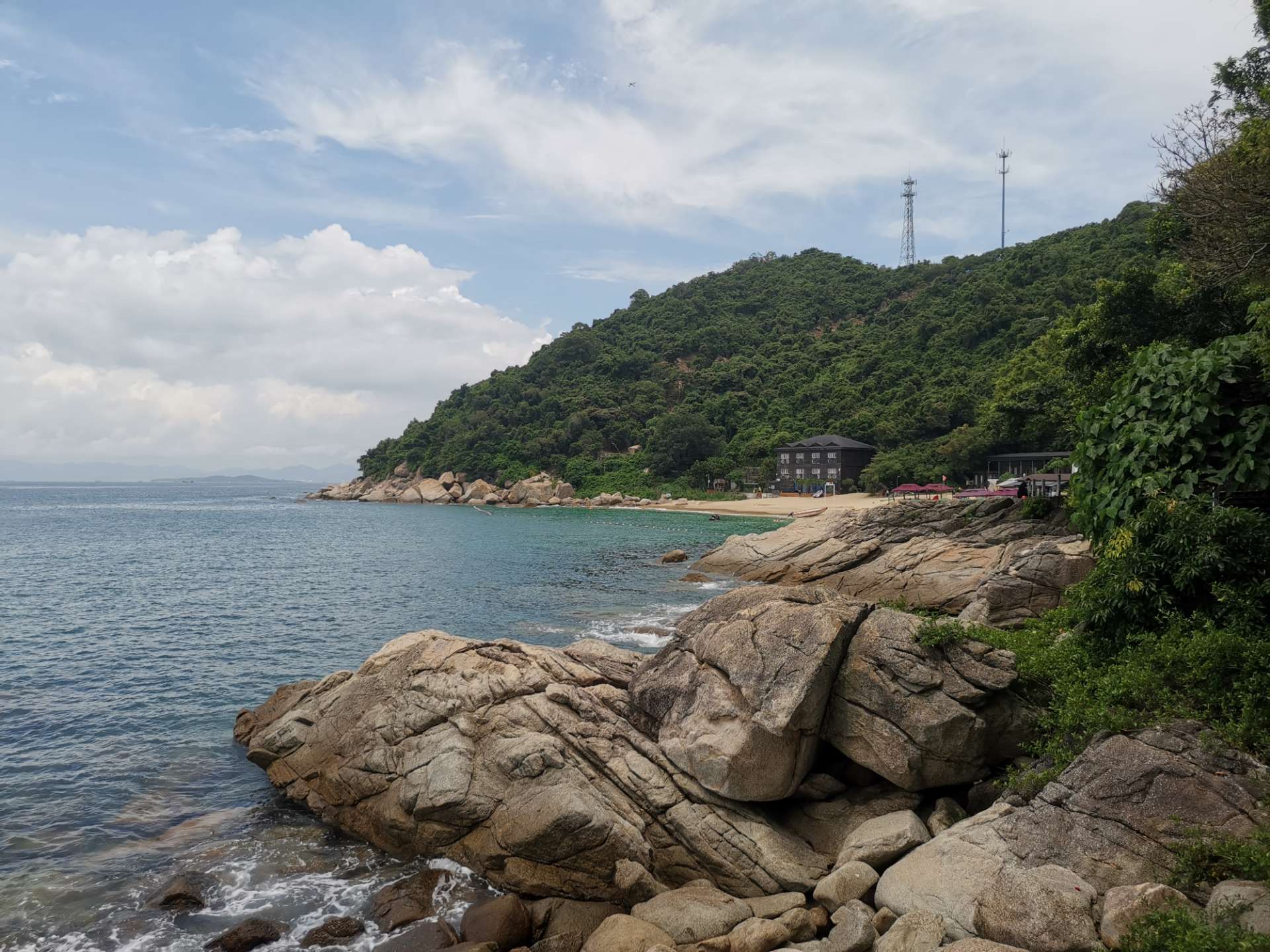 南澳鹅公湾,柚柑湾,鹅公村,蓝宝石